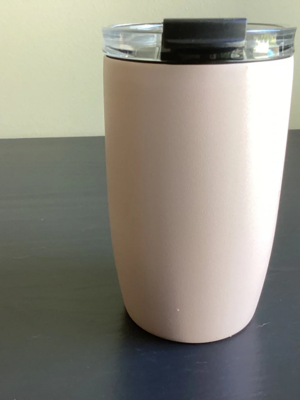 Simple Modern Wine Tumbler with Lid Pink Stainless Steel 12oz
